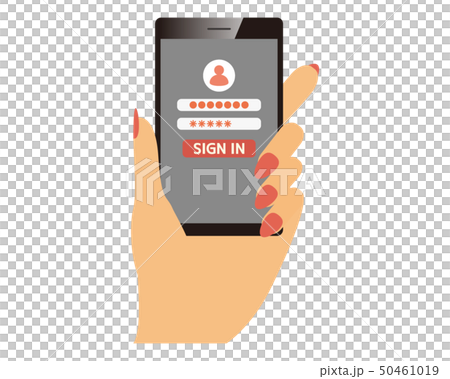 Smartphone smartphone mobile security PC key hand finger login screen Smartphone smartphone mobile security PC key hand finger login screen 50461019