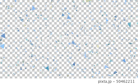 Confetti of CG Particle Triangle Confetti of CG Particle Triangle 50462211