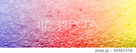 Rainbow color bubbles 50462356