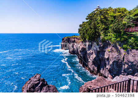 【静岡県】伊豆城ケ崎海岸 門脇埼 灯台 【静岡県】伊豆城ケ崎海岸 門脇埼 灯台 50462398