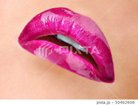 Beautiful Woman's lips Beautiful Woman's lips 50462606