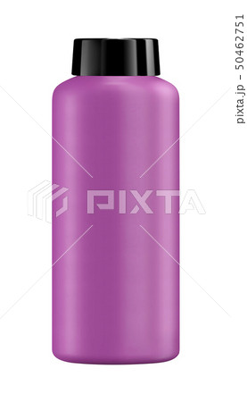 Shampoo in a purple plastic bottle isolated Shampoo in a purple plastic bottle isolated 50462751