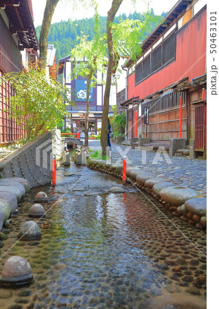 【岐阜県】郡上八幡のやなか水のこみち 50463101