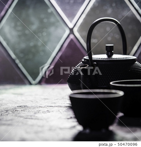 Tea composition near the old window, space for text. Tea composition near the old window, space for text. 50470096