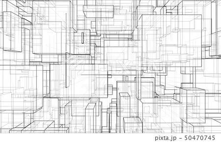 Vector abstract boxes background 50470745