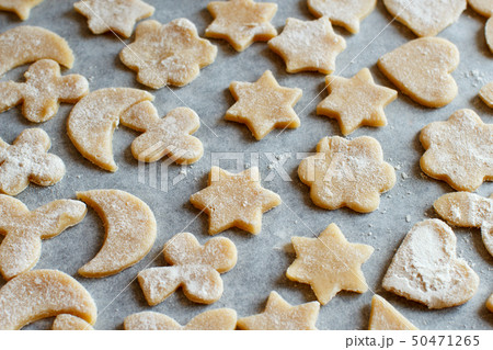 Close up of cookies before oven Close up of cookies before oven 50471265