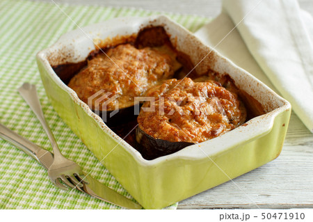 Stuffed eggplant from the oven 50471910