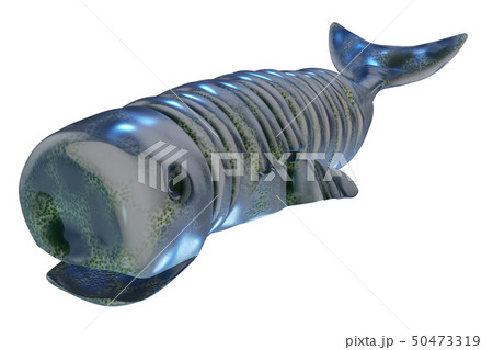 3d rendering Whale shape plastic waste, stop ocean 3d rendering Whale shape plastic waste, stop ocean 50473319