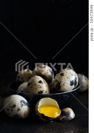 Quail eggs close up Quail eggs close up 50473646