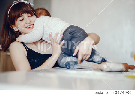 mother with son 50474930