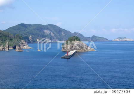 ジオパーク隠岐中村の港の景色 50477353