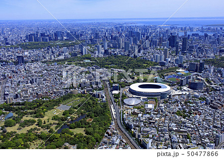 神宮周辺上空／都市風景,Aerial view、2019撮影 50477866