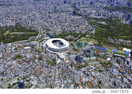 神宮周辺上空／都市風景,Aerial view、2019撮影 50477870