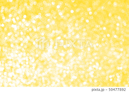 Bokeh blurred yellow background, Christmas and New Year holidays background. 50477892