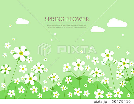 花 花畑 春のイラスト素材 花 花畑 春のイラスト素材