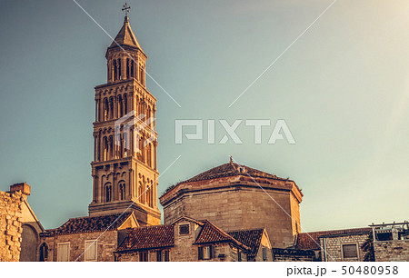 The Diocletian's Palace in Split, Croatia. The Diocletian's Palace in Split, Croatia. 50480958