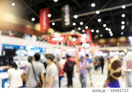 blur trade fair show exhibition hall for 50483727