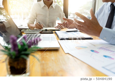 Business meeting businessman 50484190