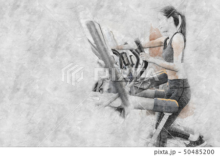 フィットネスイメージ 50485200