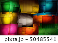 Abstract collage of backgrounds of corrugated 50485541