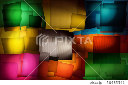 Abstract collage of backgrounds of corrugated 50485541