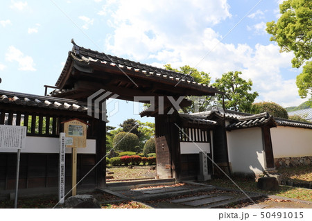 宍粟市山崎城址|山崎藩陣屋門 50491015