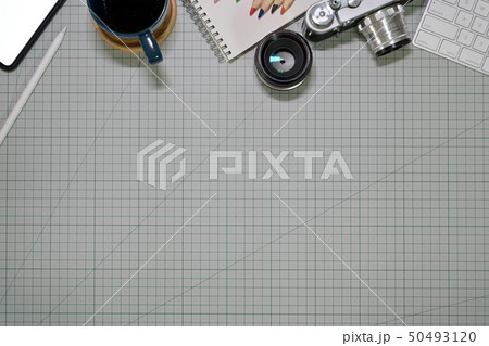 Artist creative designer workspace and copy space Artist creative designer workspace and copy space 50493120
