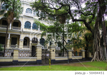 欧風建築物が残る広州の沙面島 50494451
