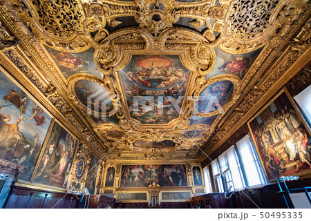 ドゥカーレ宮殿の天井画 ドゥカーレ宮殿の天井画 50495335