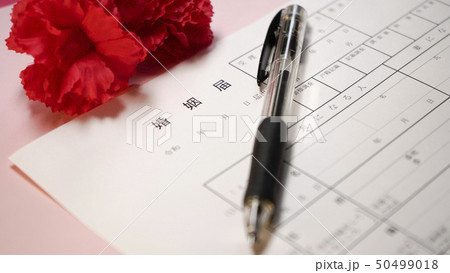 婚姻届　 50499018