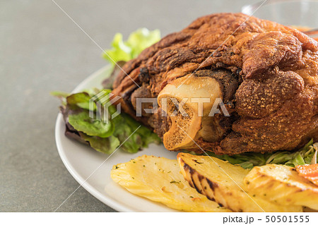 Crispy pork knuckle or German Pork Hocks Crispy pork knuckle or German Pork Hocks 50501555