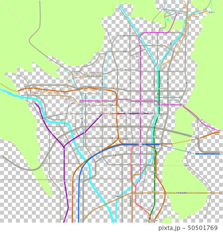 Map of Kyoto_2019 Map of Kyoto_2019 50501769