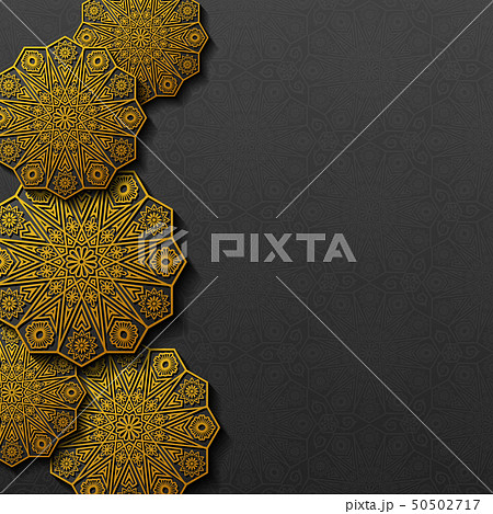 Background with traditional floral ornament Background with traditional floral ornament 50502717
