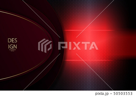 Abstract textural mesh background with oval dark frame with gold rim Abstract textural mesh background with oval dark frame with gold rim 50503553