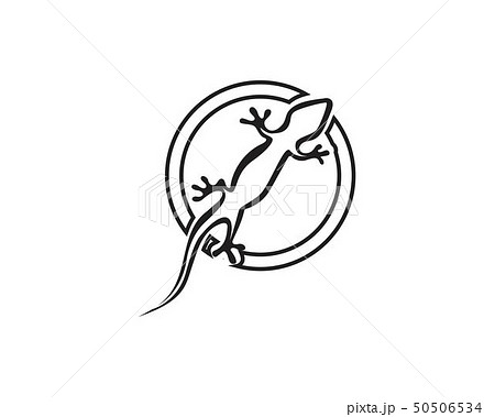 Lizard Chameleon Gecko Silhouette black Lizard Chameleon Gecko Silhouette black 50506534