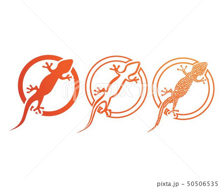 Lizard Chameleon Gecko Silhouette black Lizard Chameleon Gecko Silhouette black 50506535