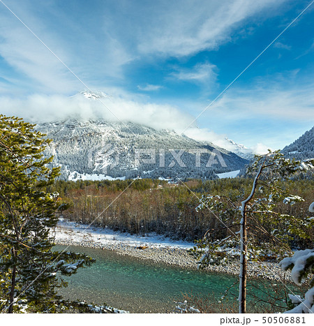 Winter mountain river, Austria,Tirol Winter mountain river, Austria,Tirol 50506881