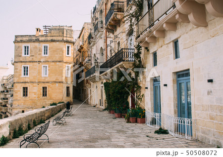 View in the center of Senglea, L-Isla, Malta View in the center of Senglea, L-Isla, Malta 50508072