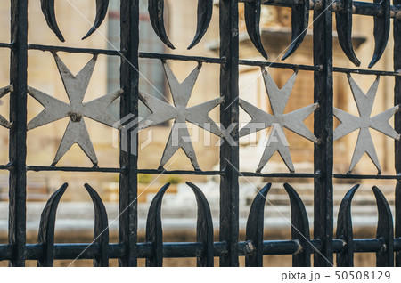 Grid of the St. John's Co-Cathedral in the center Grid of the St. John's Co-Cathedral in the center 50508129