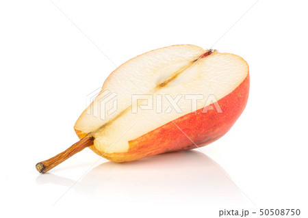 Fresh red pear isolated on white Fresh red pear isolated on white 50508750