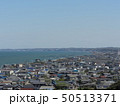 愛知県知多郡美浜町の町並みと伊勢湾 ( 2019年4月春 ) 50513371