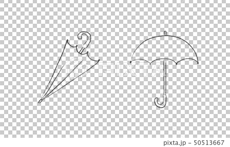 Line drawing umbrella 50513667