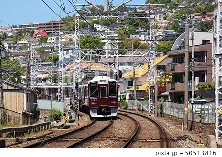 阪急電車雲雀丘花屋敷付近 阪急電車雲雀丘花屋敷付近 50513816