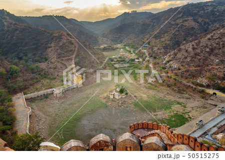 View of dried lake Hanuman Sagar Lake in Amber. View of dried lake Hanuman Sagar Lake in Amber. 50515275