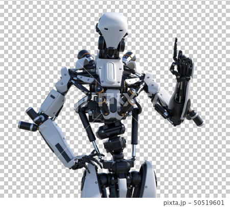 人型ロボット perming3DCGイラスト素材 人型ロボット perming3DCGイラスト素材 50519601