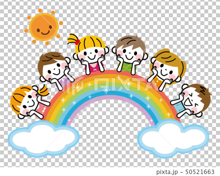 虹と子供たち 虹と子供たち 50521663