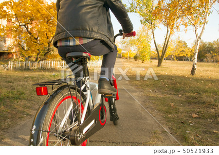 Happy boy ride the bicycle Happy boy ride the bicycle 50521933