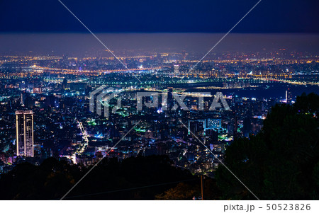 台湾・陽明山からの夜景 50523826