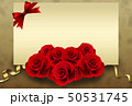 薔薇のメッセージカード 50531745