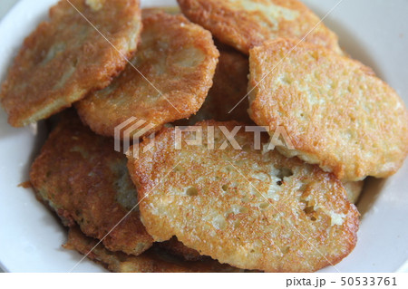 Potato pancakes dranik traditional Ukrainian dish CLOSUP Potato pancakes dranik traditional Ukrainian dish CLOSUP 50533761